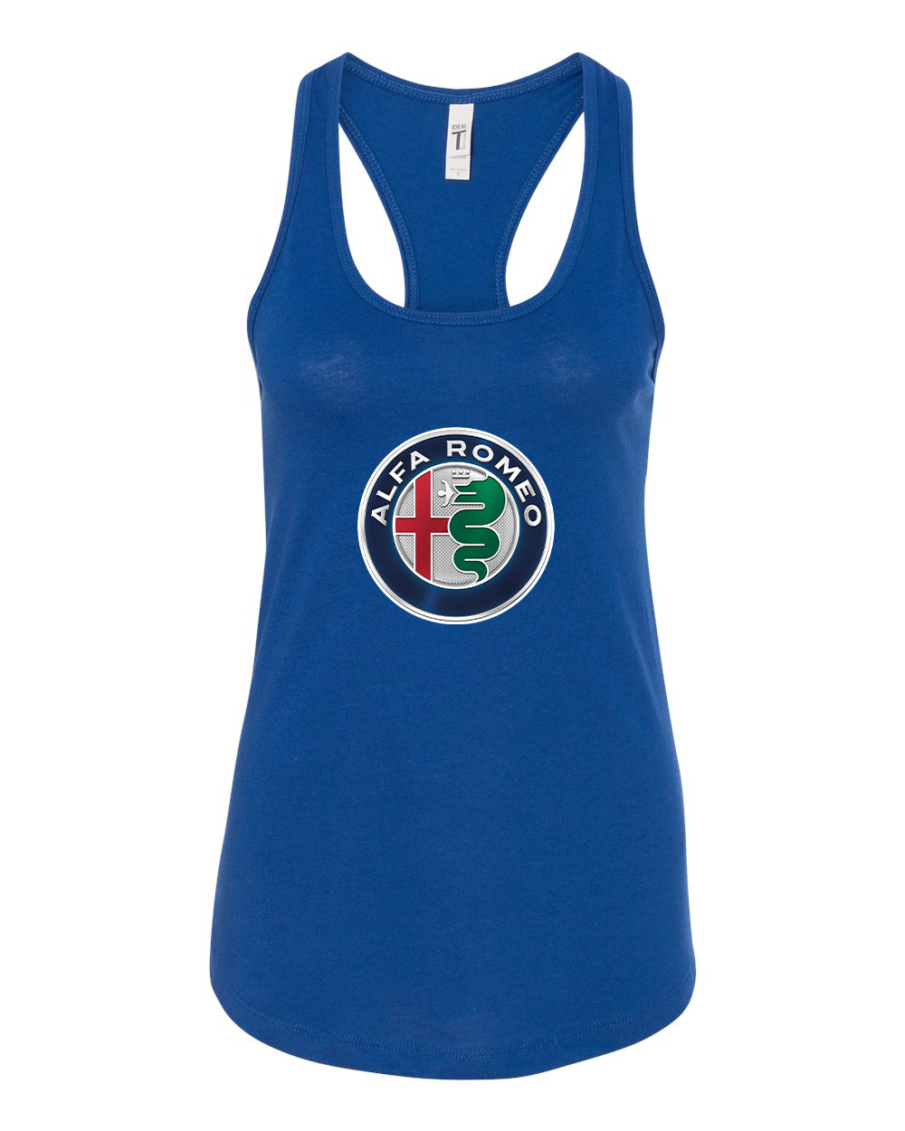 Women's Alfa Romeo Car Racerback Tank Top