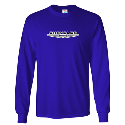 Youth Kids Chrysler Car Long Sleeve T-Shirt