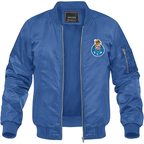 Men's Porto FC Lightweight Bomber Jacket Windbreaker Softshell Varsity Jacket Coat