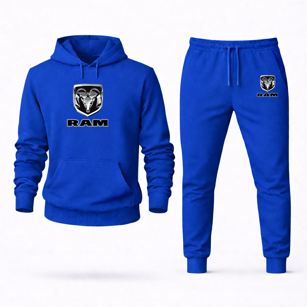 Men’s Ram Truck Logo Hoodie Joggers Set