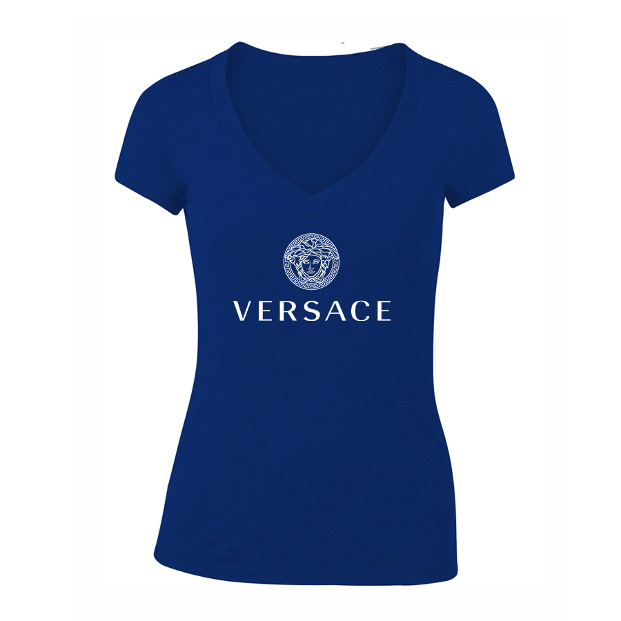 Women's Versace V-Neck T-Shirt