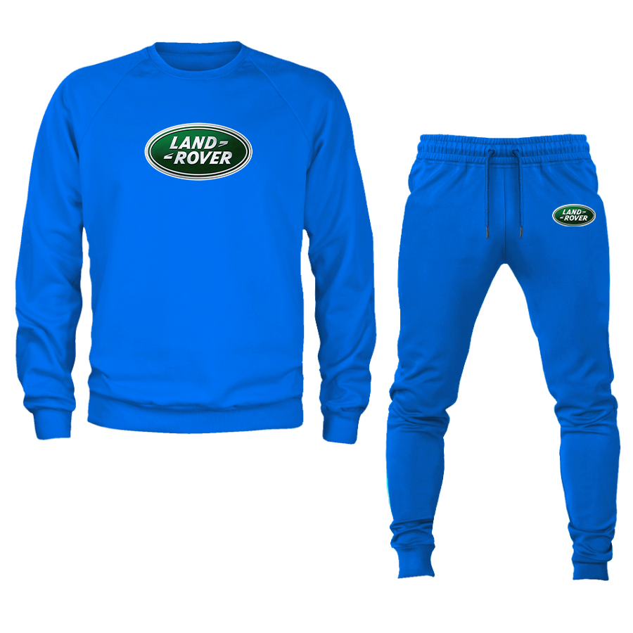 Men’s Land Rover Car Crewneck Sweatshirt Joggers Suit