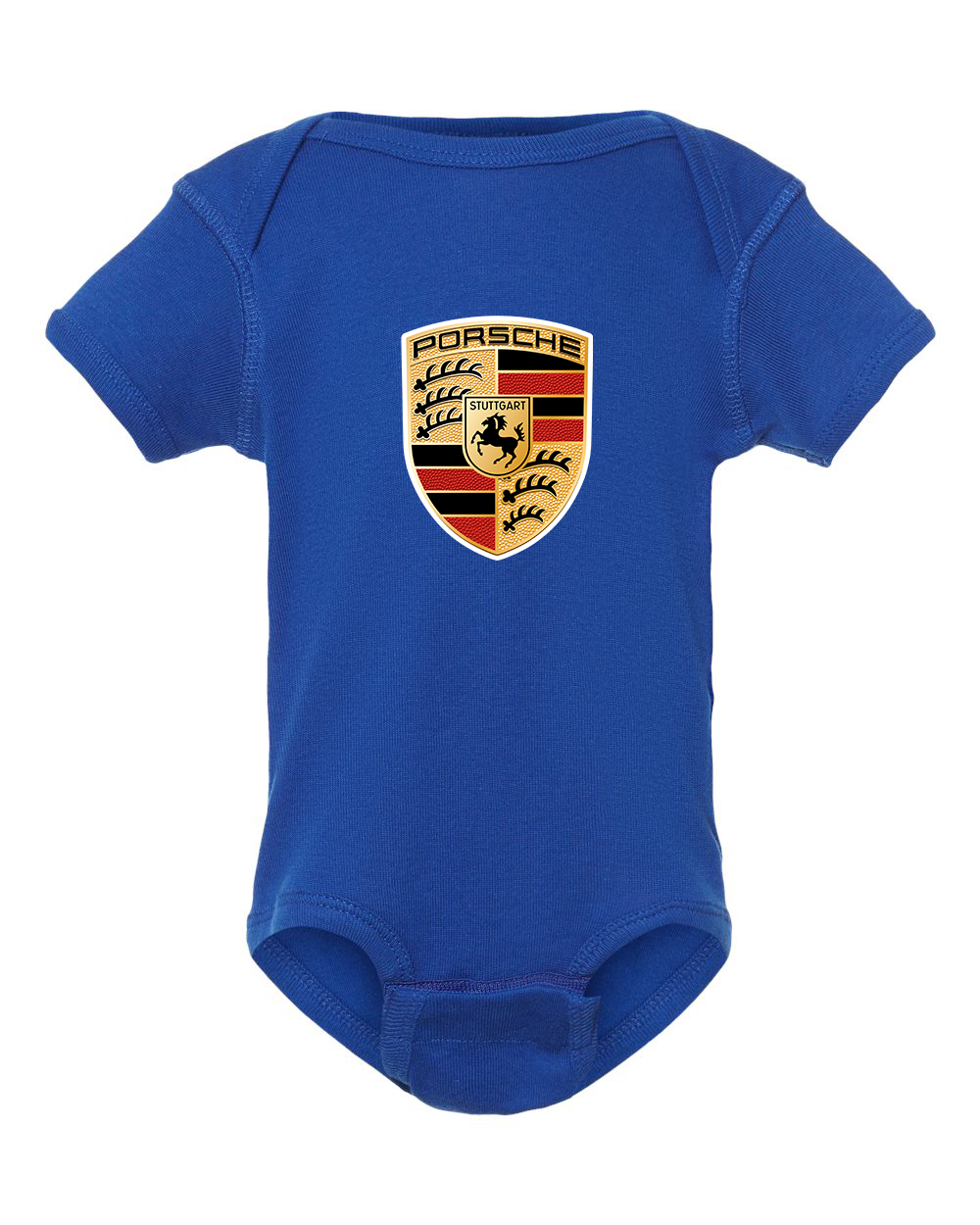 Porsche Car Baby Romper Onesie