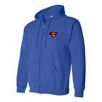Men's Superman Superhero Zipper Hoodie