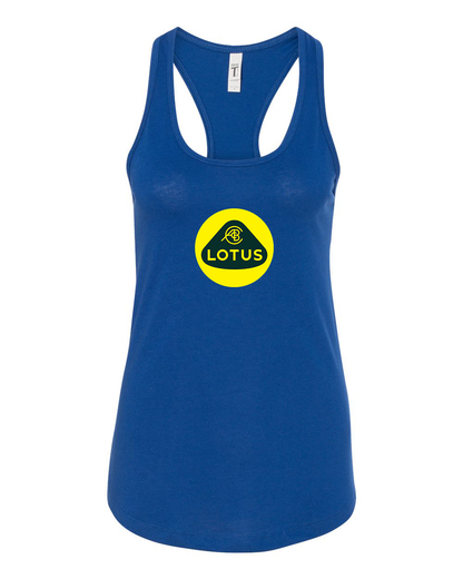 Women's Lotus Car Racerback Tank Top