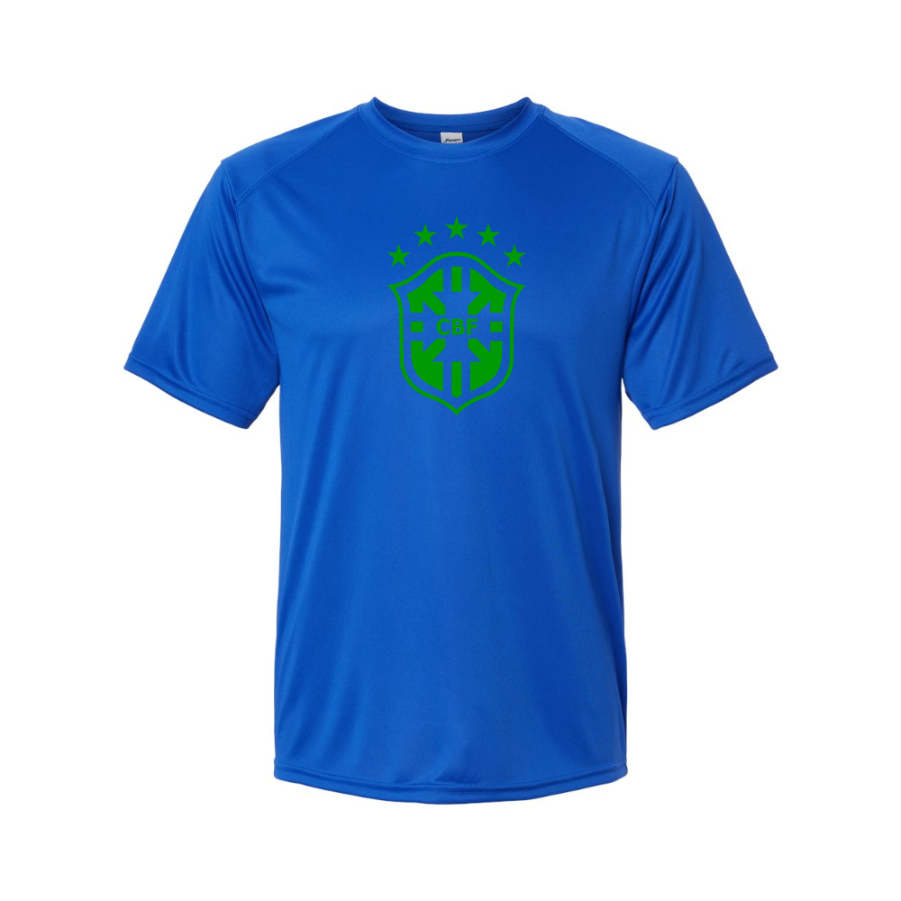 Men's Brazil Soccer Polyester T-Shirt