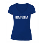 Women's Eminem Music V-Neck T-Shirt