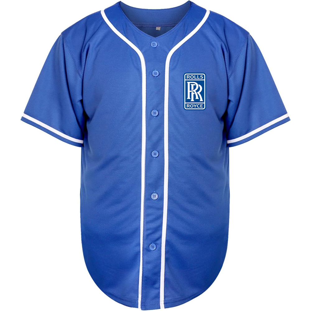 Men’s Rolls Royce Motorsport Car Baseball Jersey