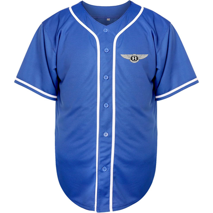 Men’s Bentley Motorsports Car Baseball Jersey