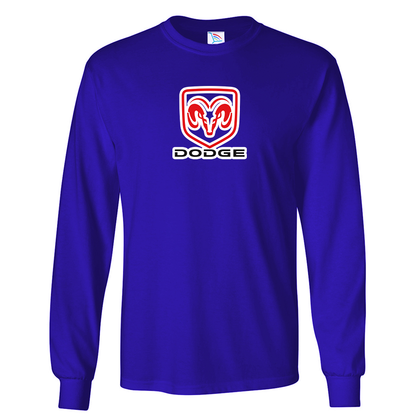 Men’s Dodge Car Long Sleeve T-Shirt