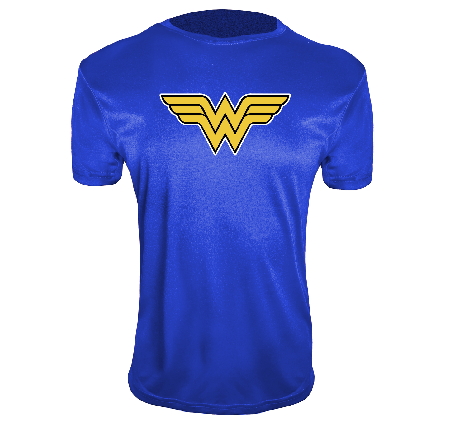 Youth Kids Wonder Woman Superhero Performance T-Shirt