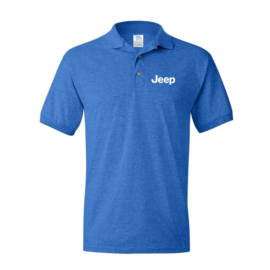 Men’s Jeep Car Dry Blend Polo