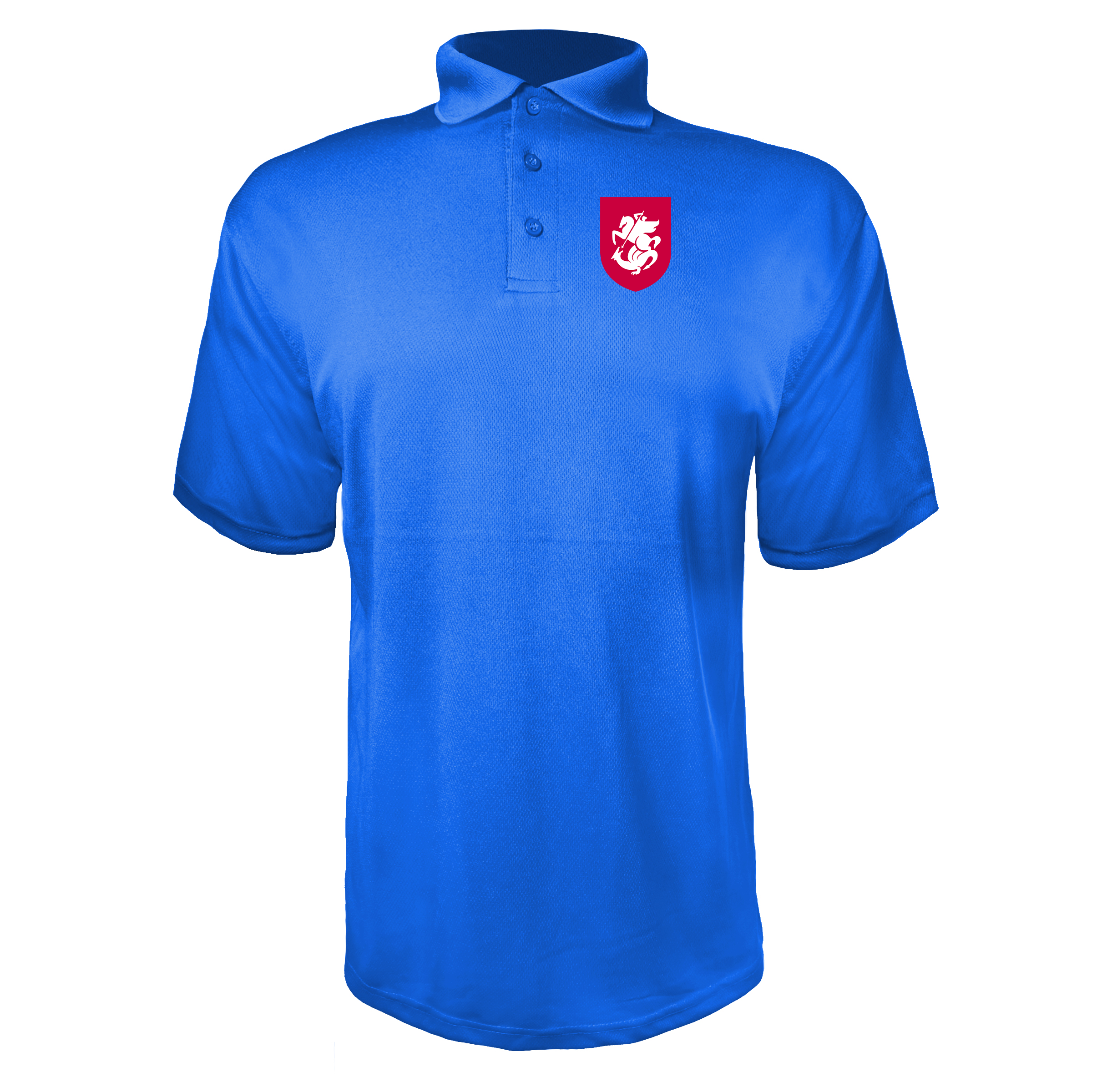 Men's Georgia National Soccer Team Polyester Polo