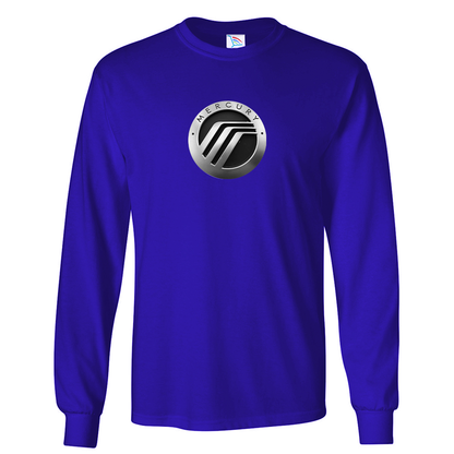 Youth Kids Mercury Car Long Sleeve T-Shirt