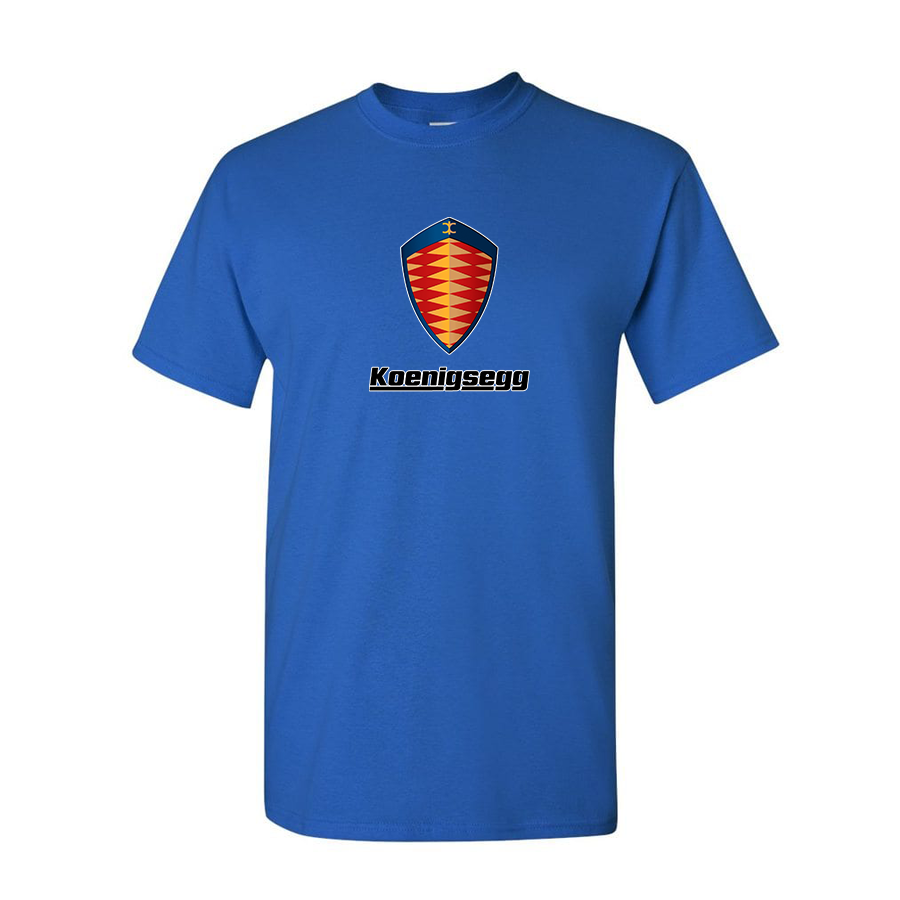 Men’s Koenigsegg Car Cotton T-Shirt