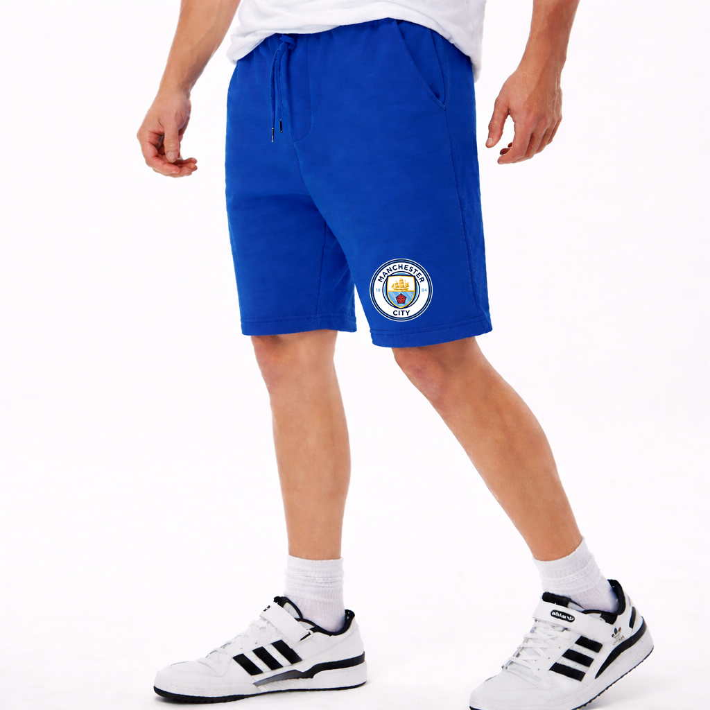 Men's Manchester City Soccer Athletic Fleece Shorts