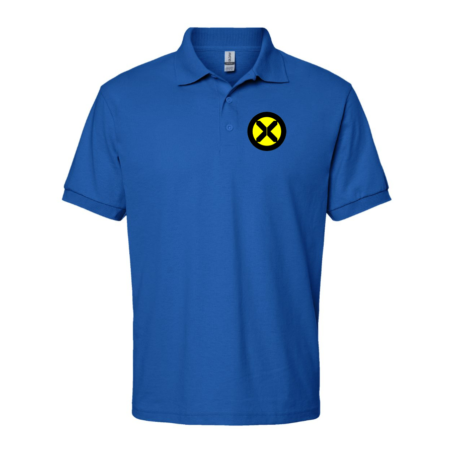 Men's X-Men Marvel Comics Superhero Dry Blend Polo