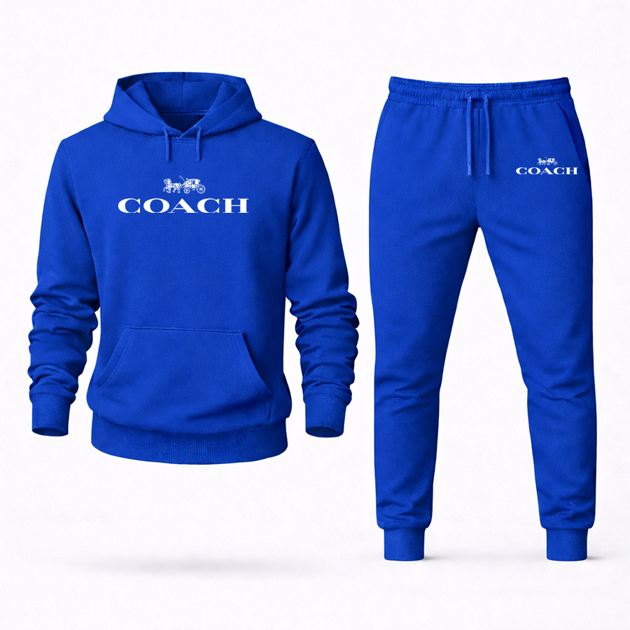 Men's Coach Hoodie Joggers Set