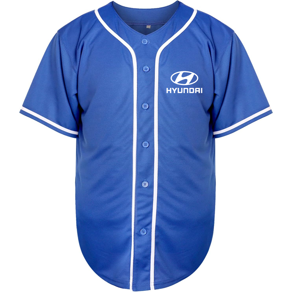 Men’s Hyundai Car Baseball Jersey