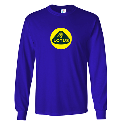 Youth Kids Lotus Car Long Sleeve T-Shirt