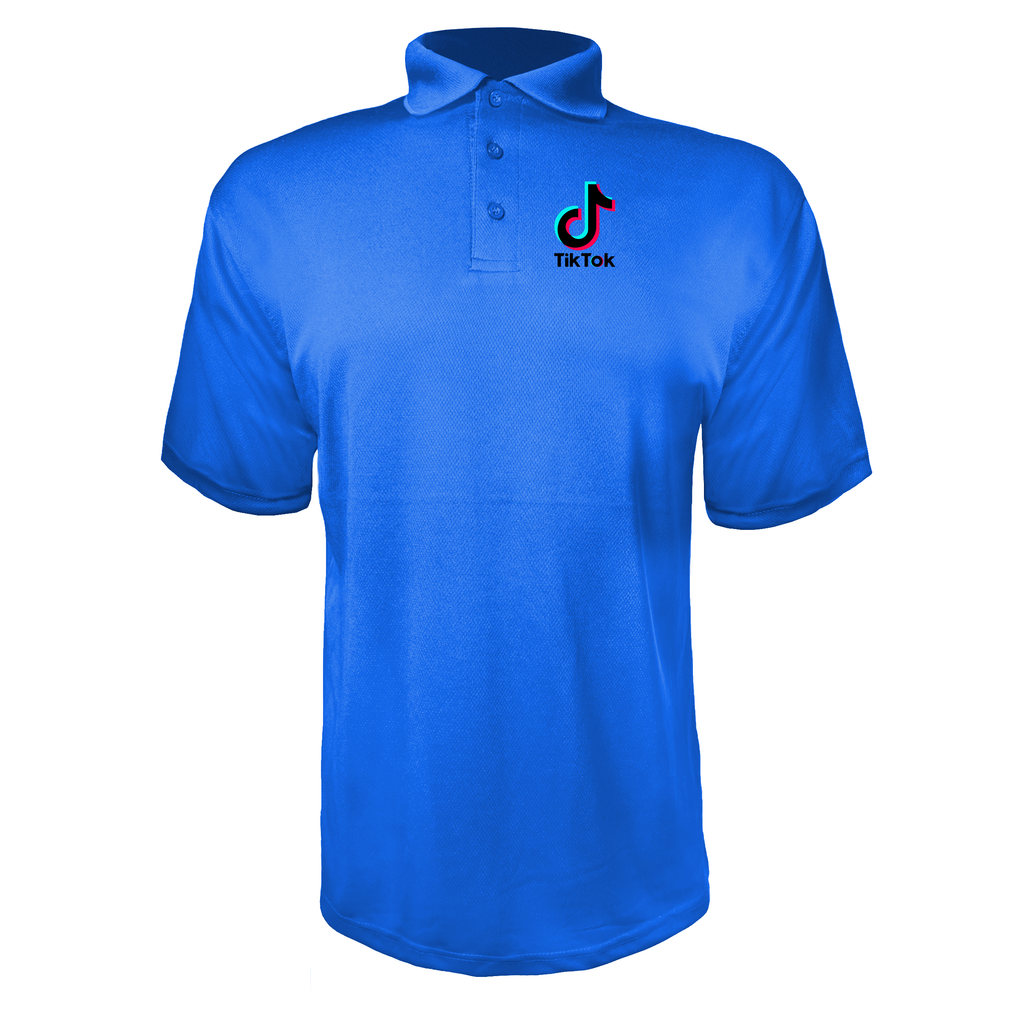 Men's TikTok Social Polyester Polo