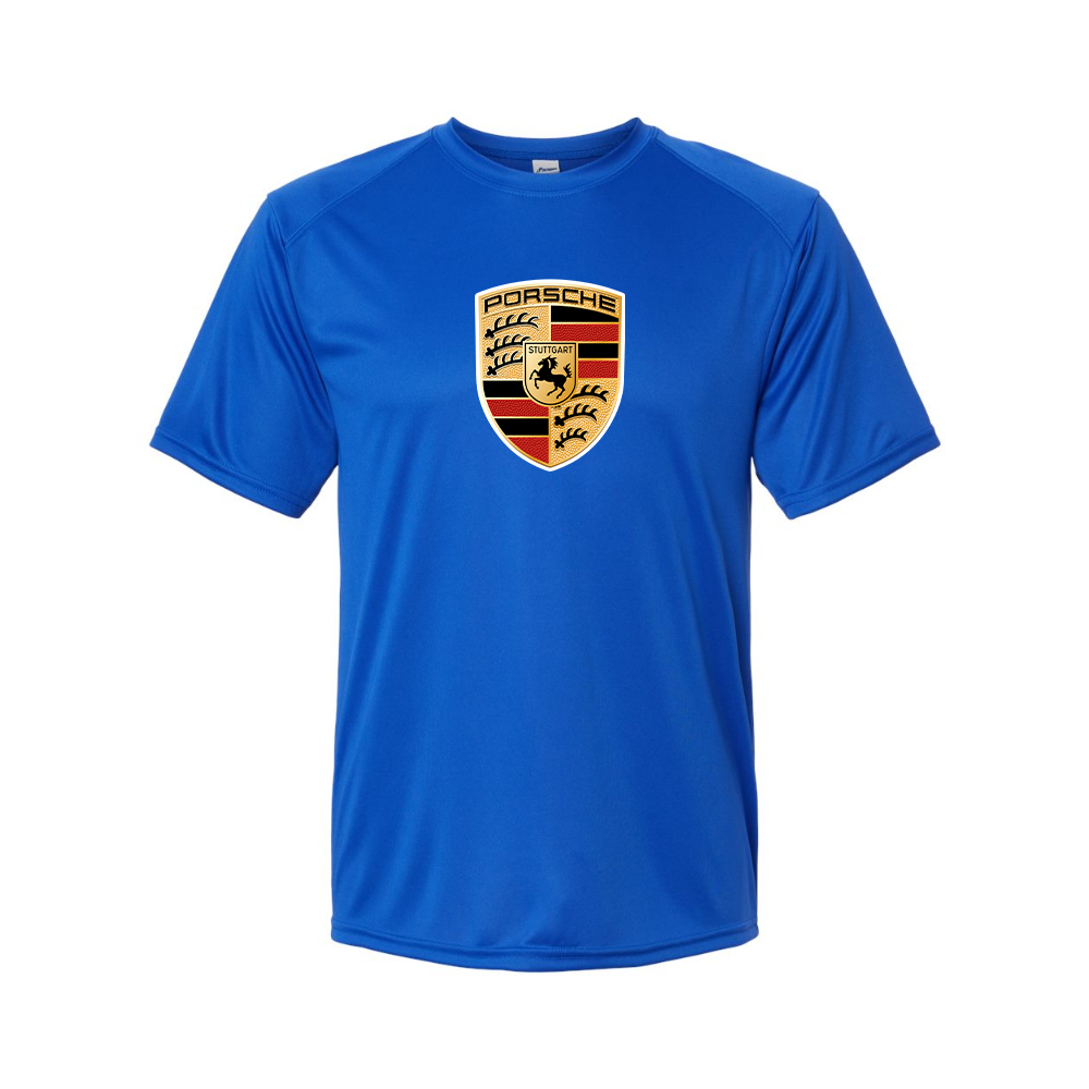 Men’s Porsche Car Polyester T-Shirt