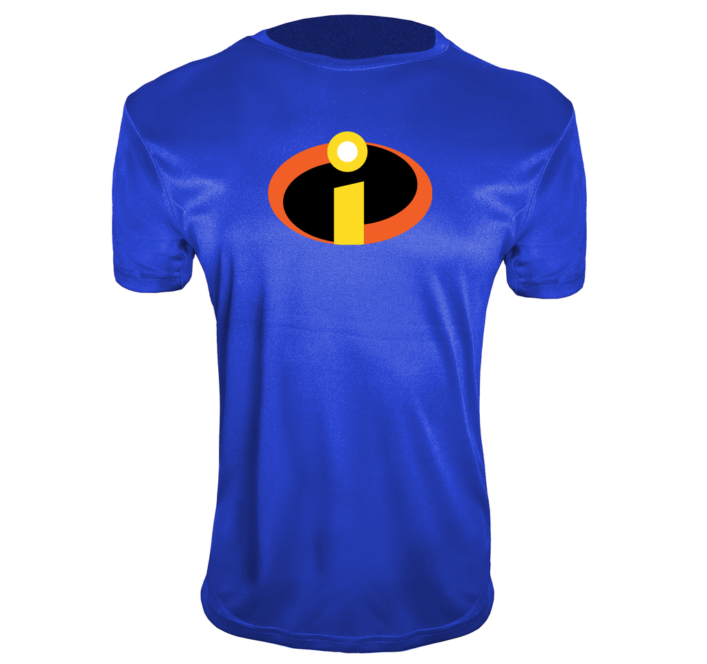 Youth Kids The Incredibles Cartoon Polyester T-Shirt