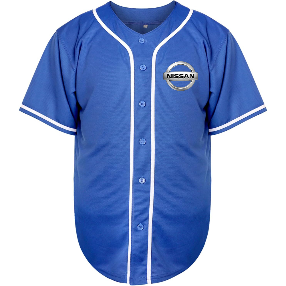 Men’s Nissan Motorsport Car Baseball Jersey