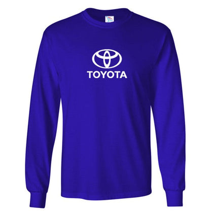 Youth Kids Toyota Motorsport Car Long Sleeve T-Shirt