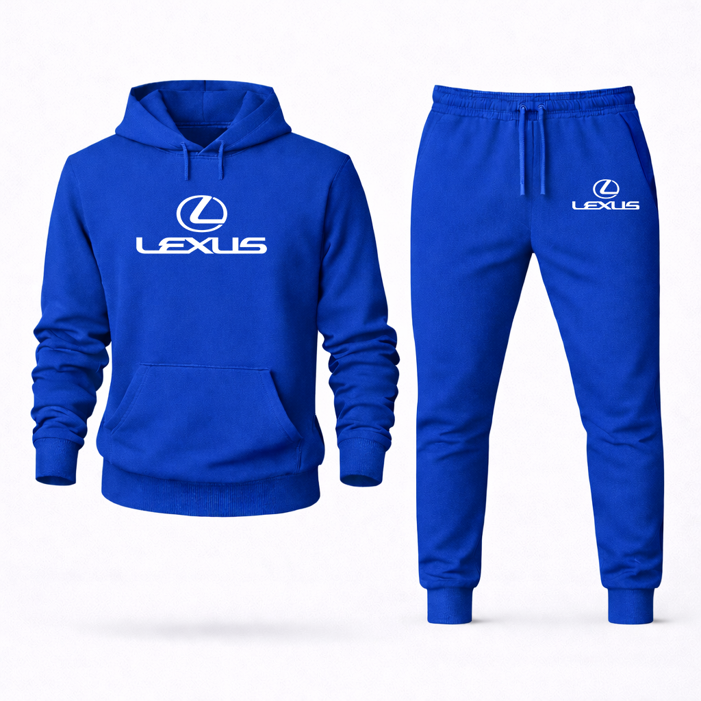 Men’s Lexus Car Hoodie Joggers Set