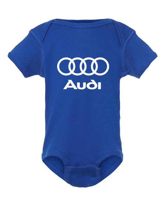 Audi Motorsports Car Baby Romper Onesie