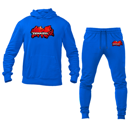 Men's Tekken 8 Game PS5 Hoodie Joggers Set