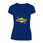 Women's Sunoco Gas Station V-Neck T-Shirt