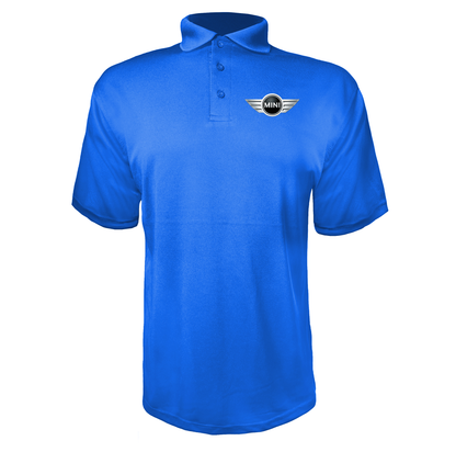 Men’s Mini Cooper Car Polyester Polo