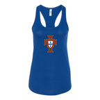 Women's Portugal National Soccer Team Racerback Tank Top