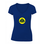 Women's Lotus Car V-Neck T-Shirt