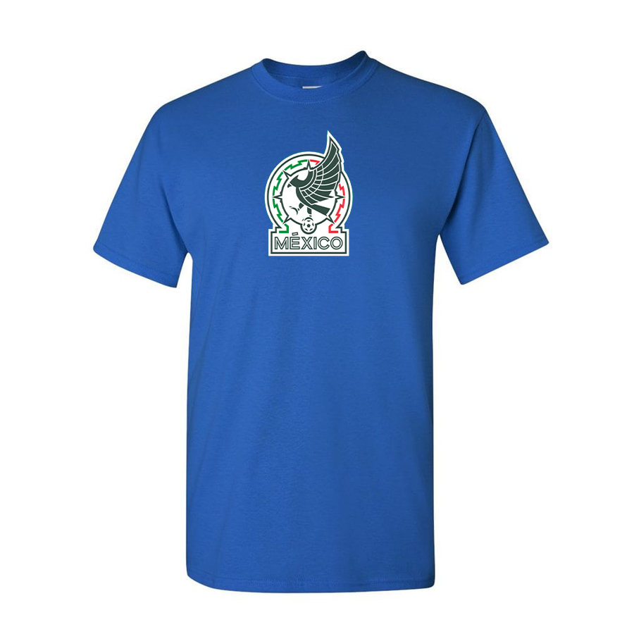 Youth Kids Mexico Soccer Cotton T-Shirt
