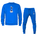 Men’s Tottenham Hotspur F.C. Soccer Logo Crewneck Sweatshirt Joggers Suit