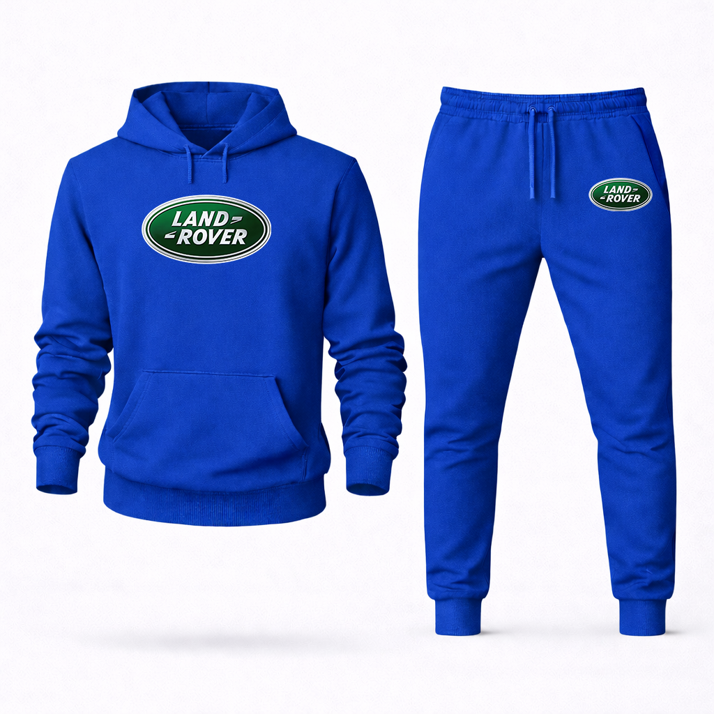 Men's Land Rover Car Hoodie Joggers Set