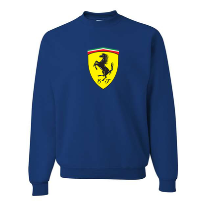 Men’s Ferrari Motorsport Car Crewneck Sweatshirt