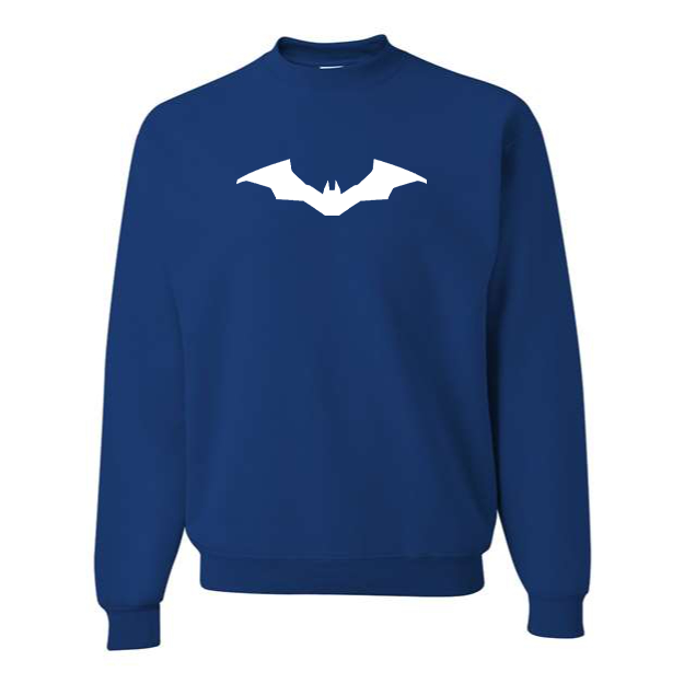 Men's New Batman DC Universe Superhero Crewneck Sweatshirt