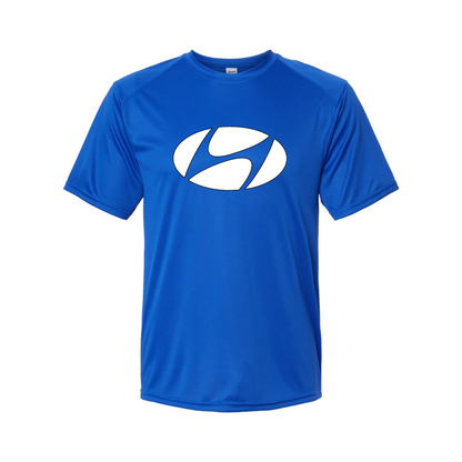 Youth Kids Hyundai New Logo Car  Performance T-Shirt