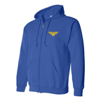 Men's Wonder Woman Superhero Zipper Hoodie