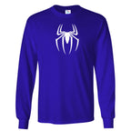 Men's Spiderman Marvel Avengers Superhero Long Sleeve T-Shirt
