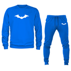 Men's New Batman DC Universe Superhero Crewneck Sweatshirt Joggers Suit