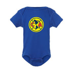 Club America Football Baby Romper Onesie