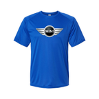 Youth Kids Mini Cooper Car Polyester T-Shirt