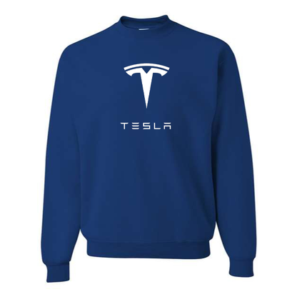 Men’s Tesla Motorsports Car Crewneck Sweatshirt