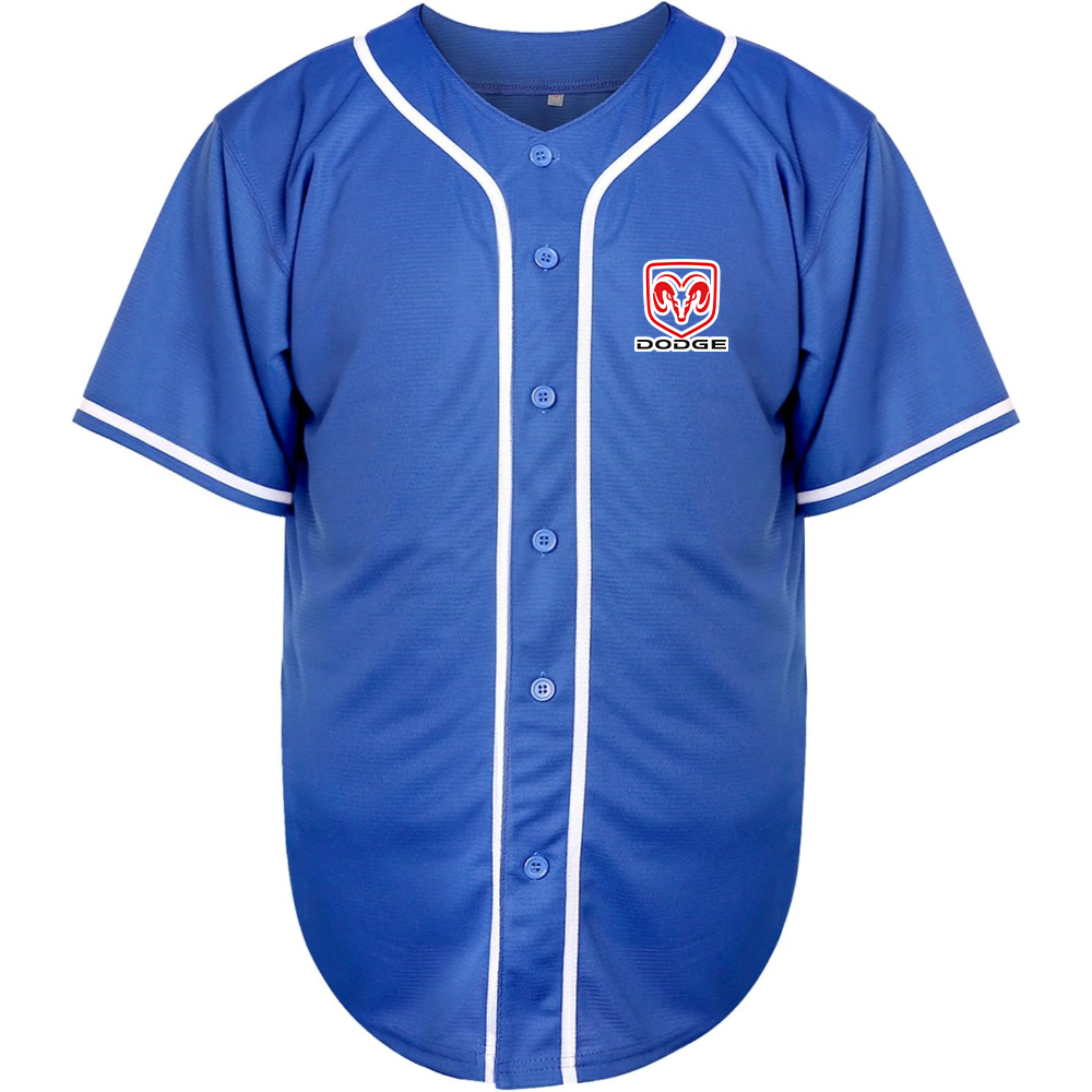 Men’s Dodge Car Baseball Jersey