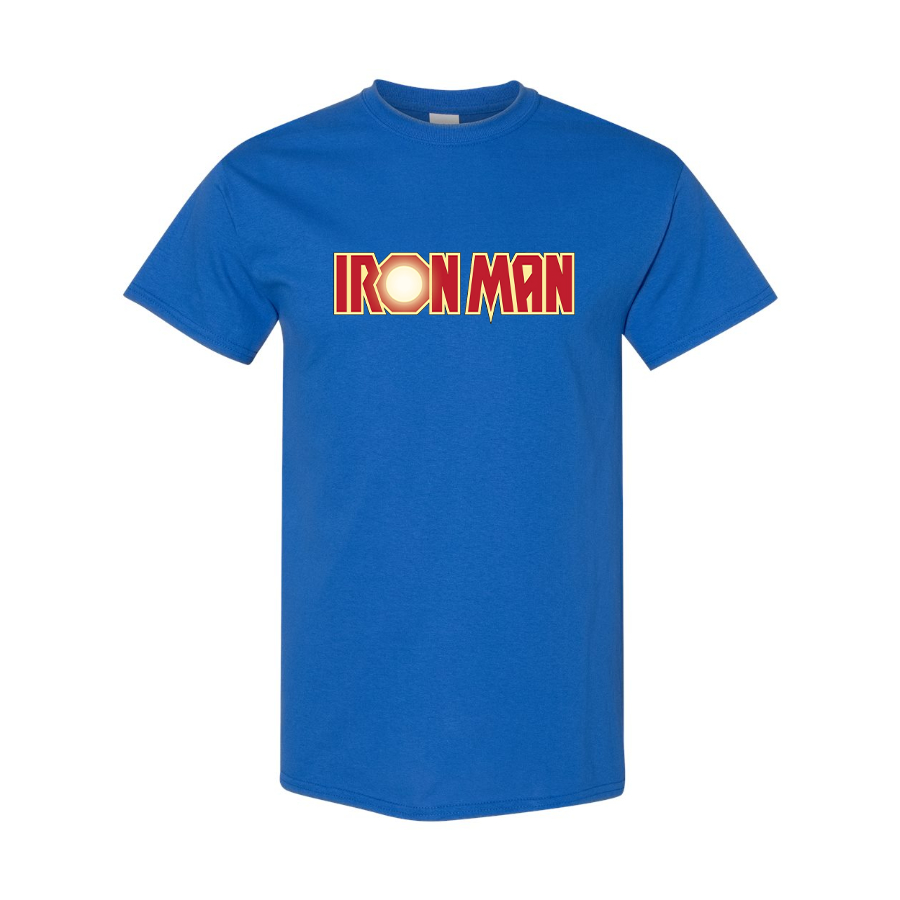 Youth Kids Iron Man Marvel Superhero Cotton T-Shirt